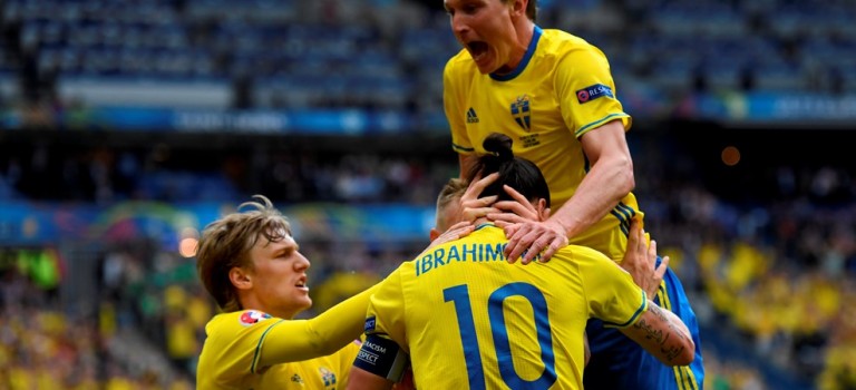سوئد ۱-۱ ایرلند٬یورو ۲۰۱۶