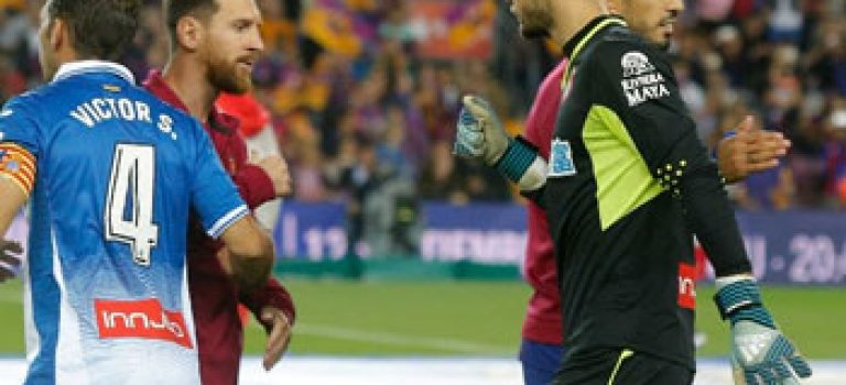 پیروزی ۵ بر صفر بارسلونا در دربی کاتالونیا