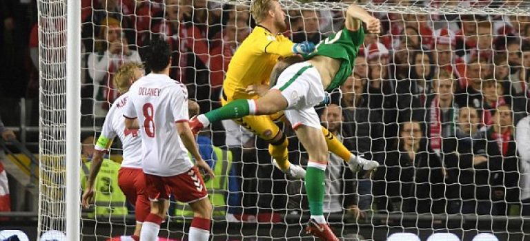 راه یابی دانمارک به جام جهانی با پیروزی پرگل برابر ایرلند